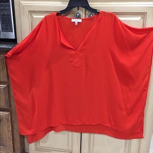 Chaus New York Poncho Blouse